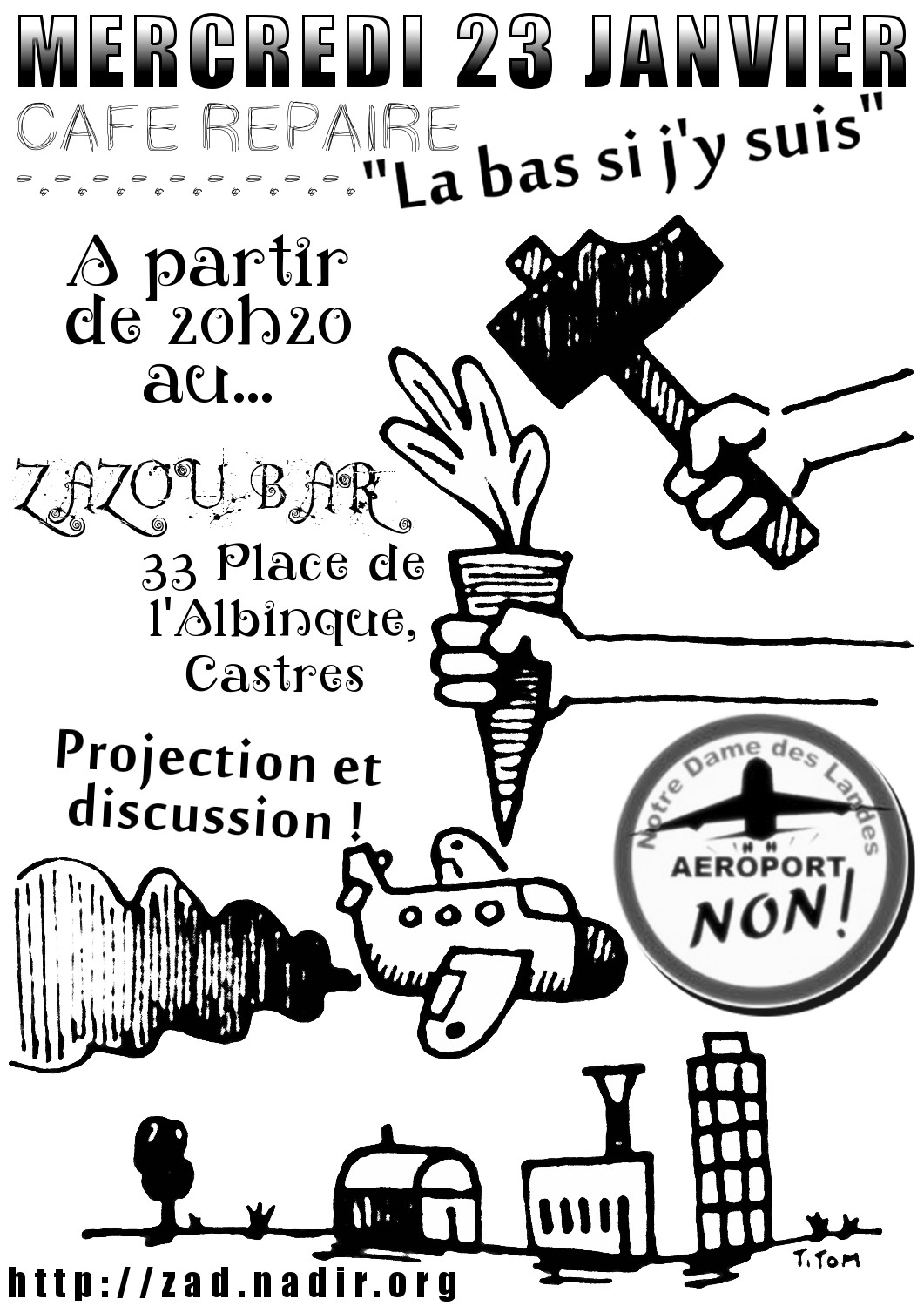 affiche zazou 23